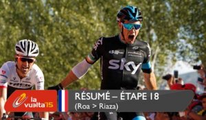 Résumé - Étape 18 (Roa / Riaza) - La Vuelta a España 2015