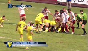 PRO D2 - Résumé Carcassonne - Dax : 30-20 - J4 - Saison 2015/2016