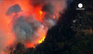 Des dizaines de milliers d'hectares en flamme en Californie