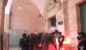 Violents heurts sur l'esplanade des Mosquées à la veille des fêtes juives