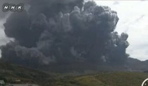 L'éruption du mont Aso au Japon, en 42 secondes