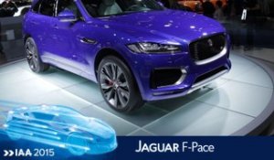 Jaguar F-Pace en direct du salon de Francfort 2015