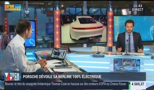 Salon de l'automobile de Francfort: Porsche dévoile sa berline 100% électrique - 15/09