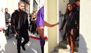 En bon petit-ami, Drake encourage Serena à son défilé