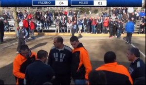 National à pétanque d'Agde 2015 : Huitième FAZZINO vs MILESI
