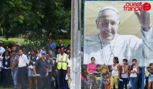 Le pape François en visite à Cuba