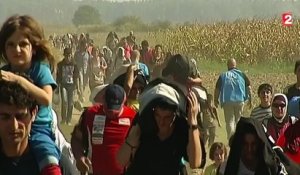 La Croatie est débordée par l'afflux de réfugiés