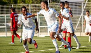 U17 National - OM 3-3 Nîmes : le but de Malik Ousfane (76e)