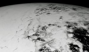 Découvrez les images spectaculaires des montagnes de glace de Pluton