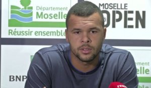 Tennis - Tsonga : «Pas mal de confiance»