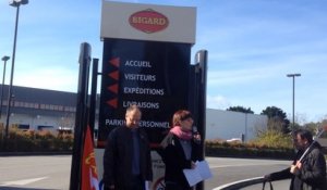 Bigard : La CGT demande la réintégration d'un salarié