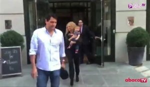 Exclu vidéo : Shakira : avec son baby-boy dans les bras, elle fait sensation à New-York !
