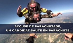 Accusé de parachutage, un candidat aux élections saute en parachute