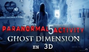 PARANORMAL ACTIVITY 5 GHOST DIMENSION – bande-annonce #2 [VOST]