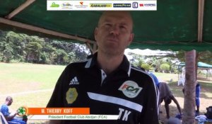 #TournoidesTalentsdesLagunes #Foot225 #IvoireAcadémie Interview de Thierry Kopp - Football Club d'Abidjan