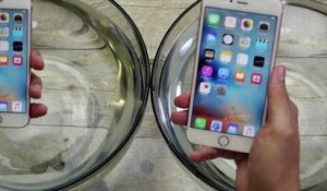 Les smartphones Apple iPhone 6s vs iPhone 6s Plus sont-ils étanches... Waterproof test