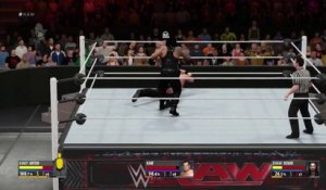 WWE 2K16 : Roman Reigns vs Randy Orton vs Kane en vidéo PS4