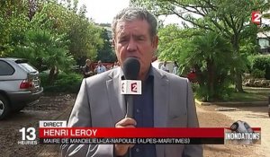 Inondations : le maire de Mandelieu-la-Napoule témoigne