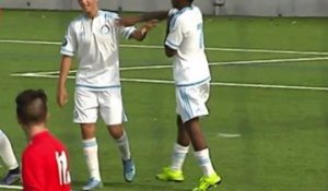 U17 National - OM 5-2 Fréjus : le but d'Eddy Sylvestre (44)