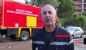 Inondations dans les Alpes-Maritimes - La mobilisation des sapeurs-pompiers
