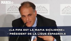 La Fifa est la «mafia sicilienne» pour le président de la Ligue espagnole