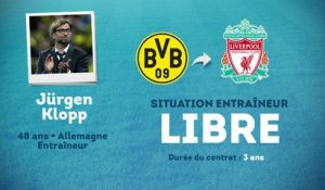 Officiel : Jürgen Klopp débarque à Liverpool