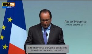 Hollande: "la République ne connaît pas de races ni de couleurs de peau"