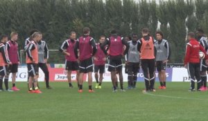 Dernier entraînement des Diables en Belgique avant de s'envoler pour Andorre