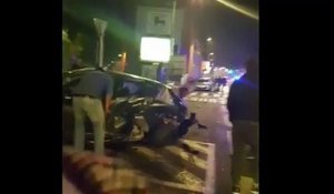 Schaerbeek : un voleur de voiture provoque un terrible crash et parvient à prendre la fuite (VIDEO)