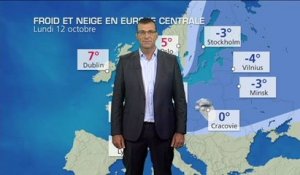 Froid et neige en Europe