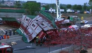 Afrique du Sud : 2 morts après l’effondrement d'un pont sur une autoroute
