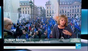 Le gouvernement français confronté à la colère sociale