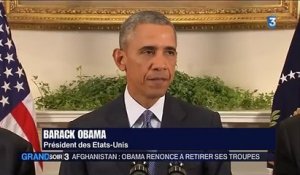 Barack Obama renonce au retrait de ses troupes d'Afghanistan