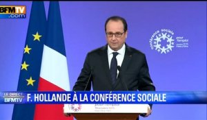 Hollande: l'alternative c'est "la rénovation du modèle social ou sa disparition"