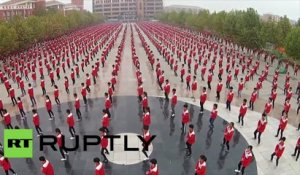 Un flash mob géant en Chine digne d’un nouveau Record du monde ?