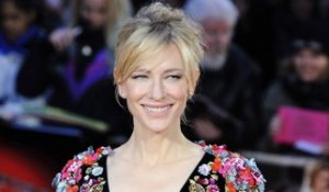 Exclu vidéo : Cate Blanchett : Pleine de grâce à l’avant-première londonienne du film Truth !