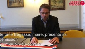 Le maire de Saint-Aubin-du-Cormier annonce sa démission