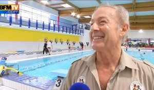 "L'année prochaine je saurai nager", parie Gérard Klein