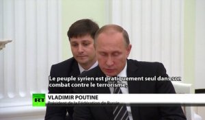 El-Assad à Moscou : sans l'intervention russe, les terroristes auraient de plus grands territoires