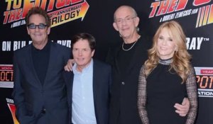 Michael J. Fox célèbre Retour vers le futur 2