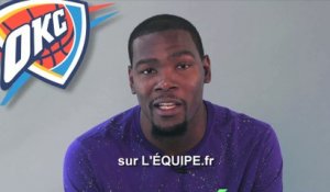 Basket - NBA - Teaser : Kevin Durant vous invite à suivre la NBA sur L'Equipe.fr !