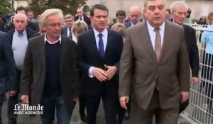 Collision mortelle en Gironde :Manuel Valls s'est rendu sur les lieux