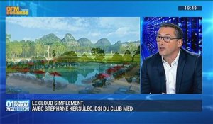 Le Cloud simplement: "Le cloud permet de tester assez rapidement des solutions pérennes pour l'entreprise", Stéphane Kersulec - 24/10