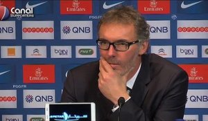 PSG / ASSE - La conférence de presse d'après-match de Laurent Blanc