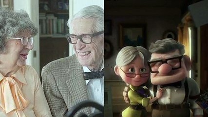 Ce Couple D Octogenaire Fete Son Anniversaire De Mariage Avec La Haut De Pixar