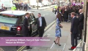 Exclu Vidéo : William, Harry et Kate : visite des membres de la famille royale aux BAFTA