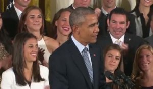 Obama : «Jouer comme une fille veut dire être la meilleure»