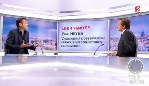 4 Vérités - La politique de François Hollande "commence à porter ses fruits", estime Éric Heyer