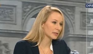 Marion Maréchal-Le Pen «choquée» des propos de Valls sur le front républicain