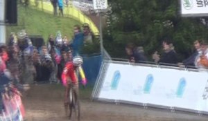 Championnat de France de cyclo-cross 2016 : L'arrivée des Cadettes